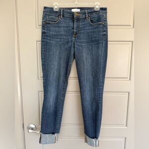 LOFT Women's Blue Jeans - stretchy